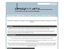Tablet Screenshot of designnarts.com